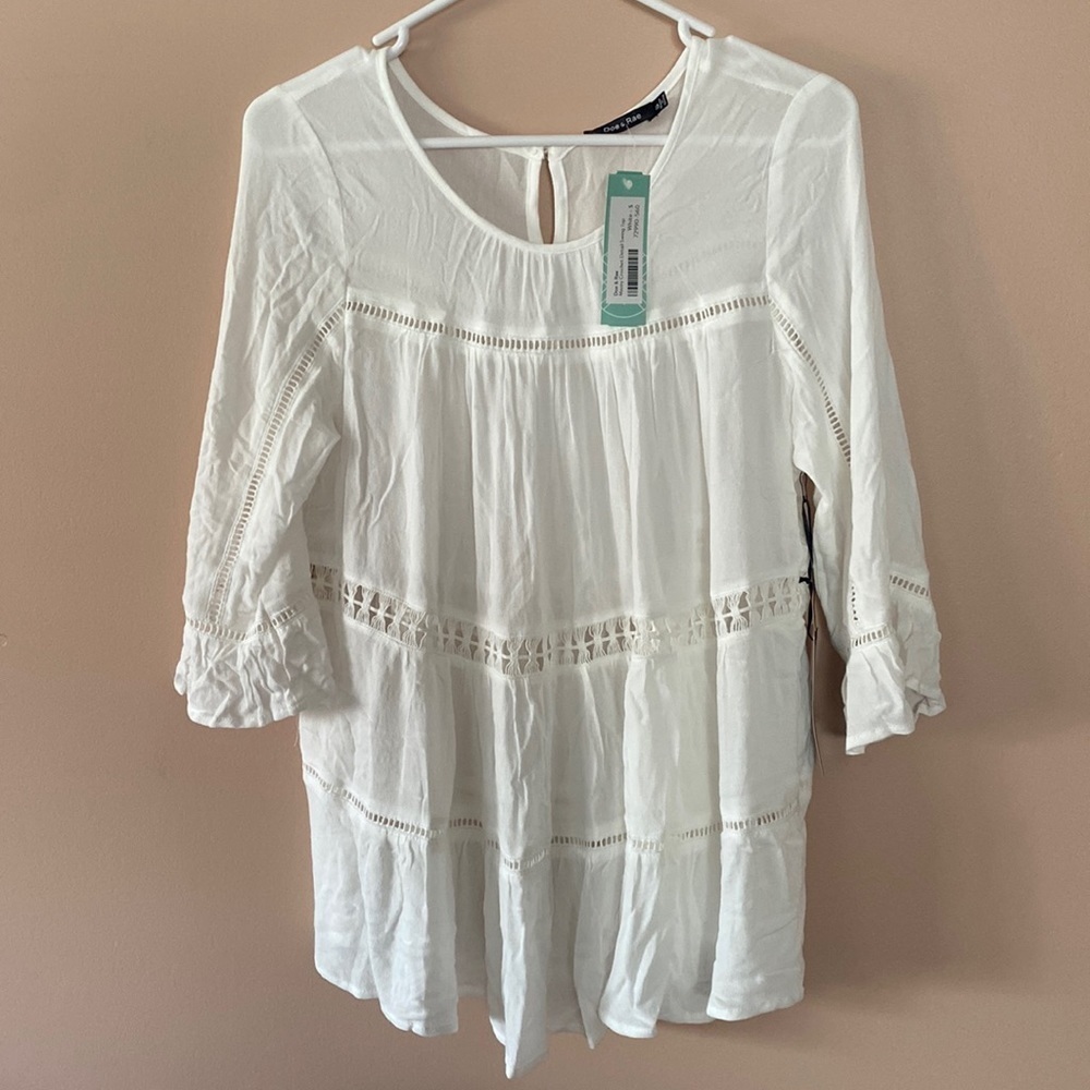 Stitch Fix Doe and Rae crochet top